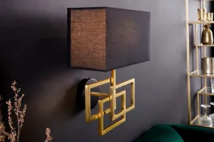 Nástenná lampa PERSEFONE Dekorhome Strieborná