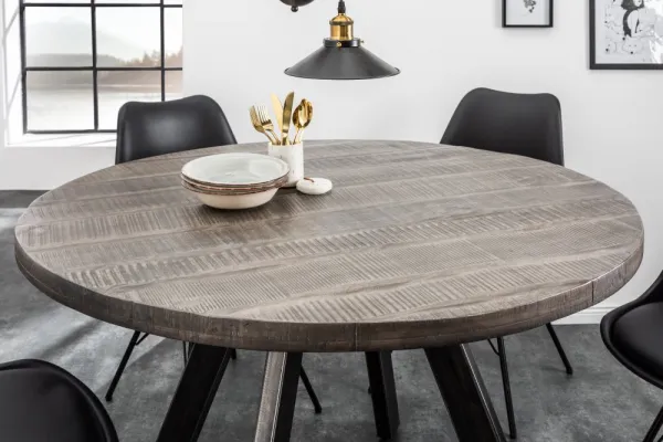 Jedálenský stôl THOR 120 cm Dekorhome Prírodné drevo