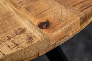 Jedálenský stôl THOR 120 cm Dekorhome Prírodné drevo