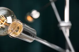 Stojací lampa GITEGA Dekorhome Čierna