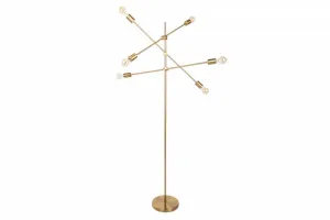 Stojací lampa GITEGA Dekorhome Čierna