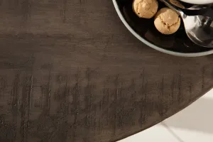 Jídelní stůl THOR 80 cm Dekorhome Prírodné drevo