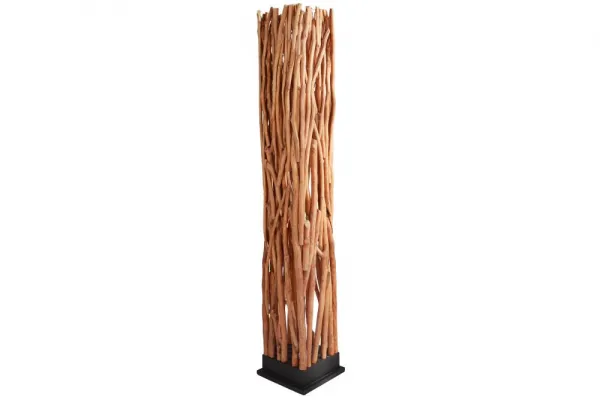 LuxD 24892 Štýlová stojanová lampa Artist 175 cm longan Stojanové svietidlo