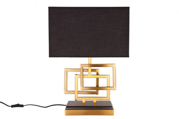 Stolová lampa PERSEFONE Dekorhome Strieborná