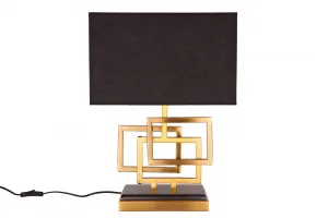 Stolová lampa PERSEFONE Dekorhome Strieborná