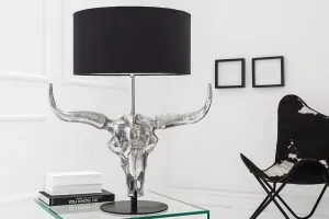 LuxD 20071 Stolná lampa Randal 68 cm / čierna