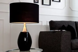 LuxD 18131 Stolná lampa Aaria 60 cm biela