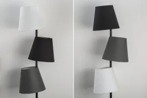 LuxD 21398 Stojanová lampa Shadow, 163 cm, čierna Stojanové svietidlo