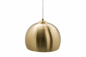 LuxD 21371 Dizajnová závesná lampa Giovani, 30 cm zlatá závesné svietidlo
