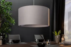 LuxD Dizajnové závesné svetlo Nash, 50 cm, prírodné