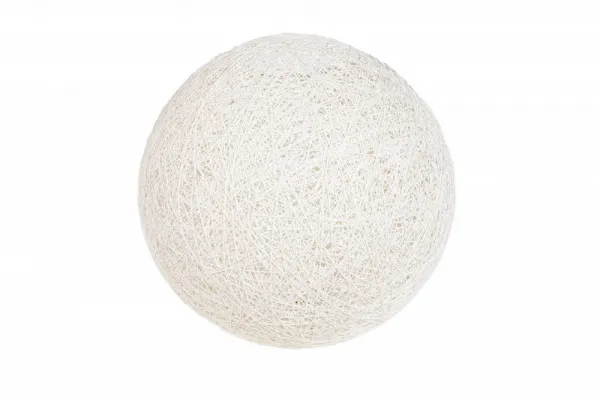 Závesná lampa FUNAFUTI 45 cm Dekorhome Biela