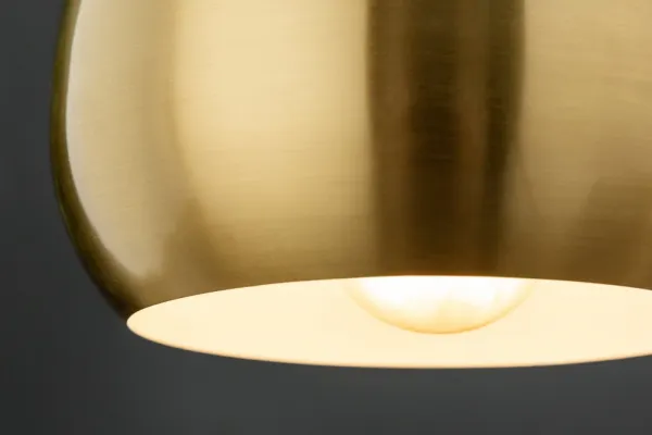 LuxD 21372 Dizajnová závesná lampa Giovani 3 zlatá závesné svietidlo