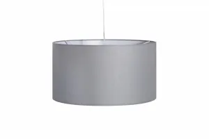 LuxD Dizajnové závesné svetlo Nash, 50 cm, prírodné