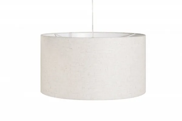 LuxD Dizajnové závesné svetlo Nash, 50 cm, prírodné