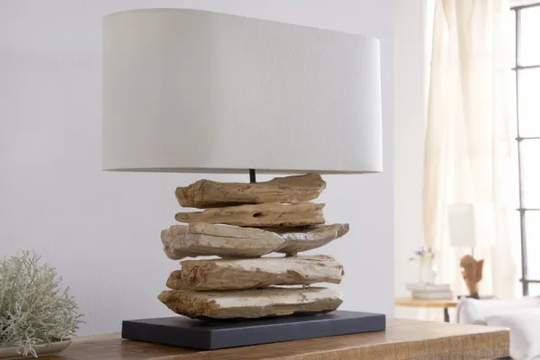 Stolová lampa BANJUL Dekorhome Čierna