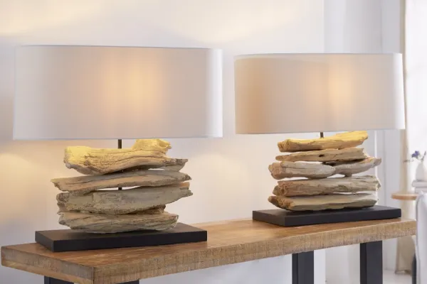 Stolová lampa BANJUL Dekorhome Čierna