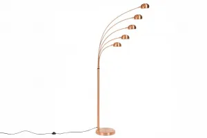 Stojací lampa QUITO Dekorhome Chróm