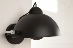 LuxD 16802 Nástenná lampa STAGE čierno zlatá