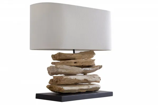 Stolová lampa BANJUL Dekorhome Čierna