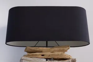 Stolová lampa BANJUL Dekorhome Čierna