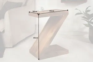 Odkladací stolík ZEUS Dekorhome Sheeshamové drevo