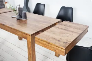 Rozkladací jedálenský stôl LAMIA Dekorhome 120-200x80x75 cm