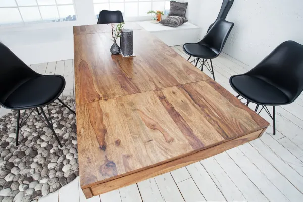 Rozkladací jedálenský stôl LAMIA Dekorhome 120-200x80x75 cm