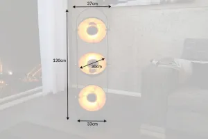 LuxD 17105 Stojanová lampa STAGE čierna Stojanové svietidlo