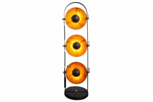 LuxD 17105 Stojanová lampa STAGE čierna Stojanové svietidlo