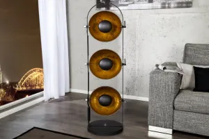 LuxD 17105 Stojanová lampa STAGE čierna Stojanové svietidlo