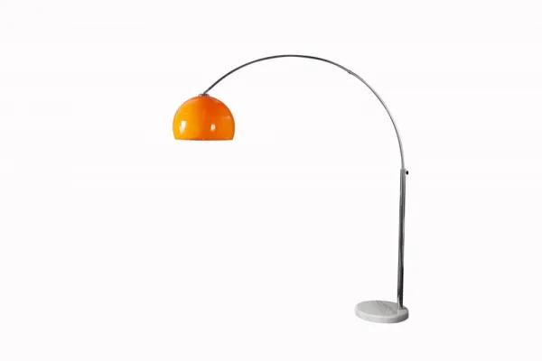 Stojaca lampa BANGUI 175 - 205 cm Dekorhome Biela