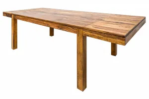 Rozkladací jedálenský stôl LAMIA Dekorhome 120-200x80x75 cm
