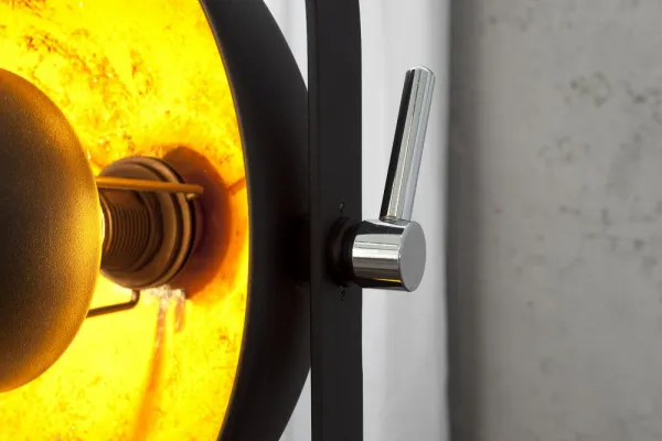 LuxD 17105 Stojanová lampa STAGE čierna Stojanové svietidlo