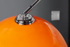 Stojaca lampa BANGUI 175 - 205 cm Dekorhome Biela