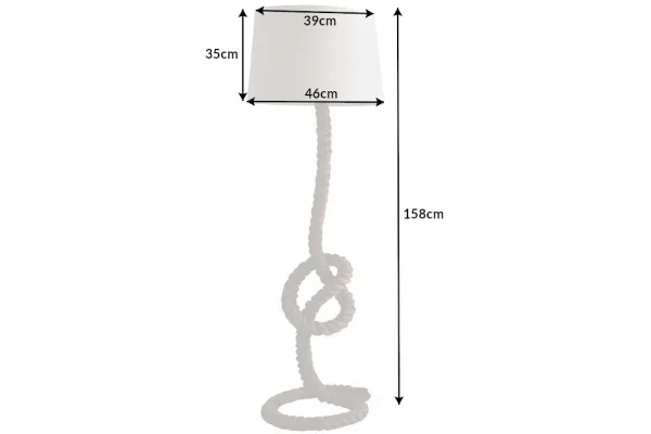 LuxD 17084 Stojanová lampa MARE 158 cm Stojanové svietidlo