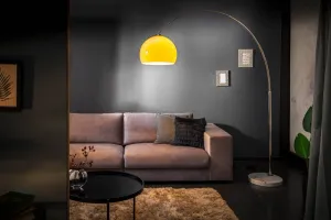 Stojaca lampa BANGUI 175 - 205 cm Dekorhome Biela