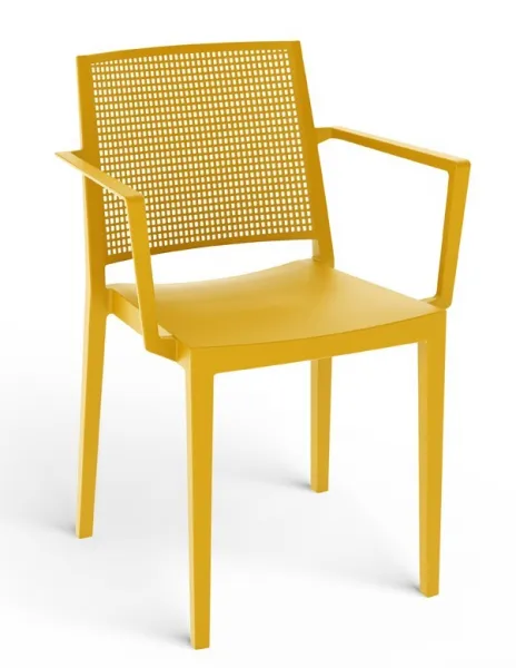 Jedálenská stolička GRID ARMCHAIR Rojaplast Antracit