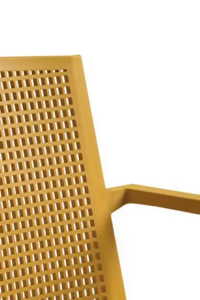 Jedálenská stolička GRID ARMCHAIR Rojaplast Antracit