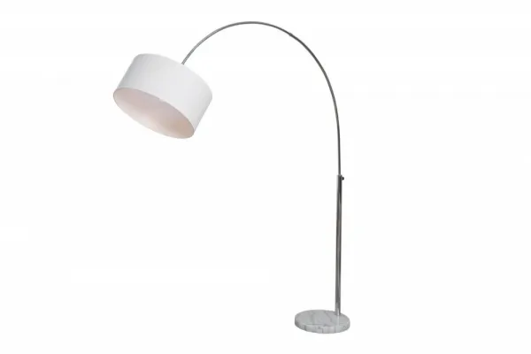 Stojací lampa THIMBU Dekorhome Biela