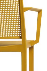 Jedálenská stolička GRID ARMCHAIR Rojaplast Antracit