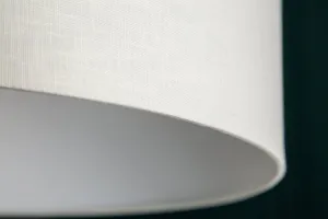 Stojací lampa THIMBU Dekorhome Biela
