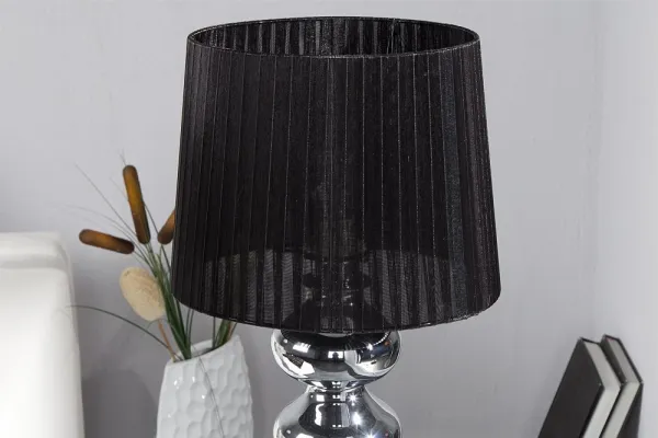LuxD 17147 Stolná lampa Milly čierna