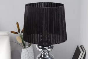 LuxD 17147 Stolná lampa Milly čierna