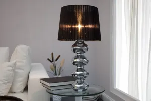 LuxD 17147 Stolná lampa Milly čierna