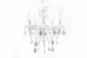 Závesná lampa SEATTLE luster Dekorhome Zlatá