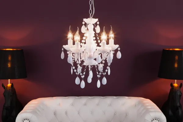 Závesná lampa SEATTLE luster Dekorhome Zlatá