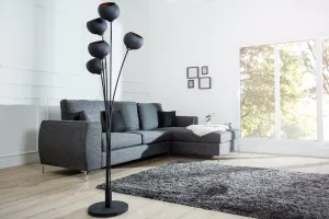 LuxD 18117 Stojanová lampa 5 Sigma 170cm zlatá Stojanové svietidlo