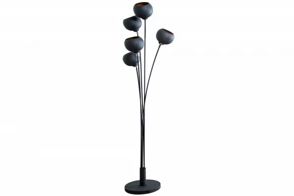 LuxD 18117 Stojanová lampa 5 Sigma 170cm zlatá Stojanové svietidlo
