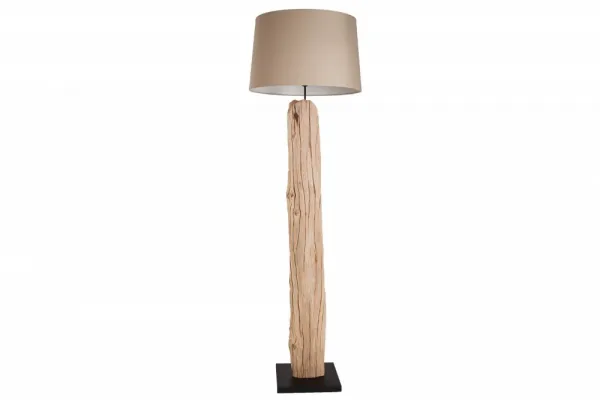 Stojacia lampa ROMA Dekorhome Čierna
