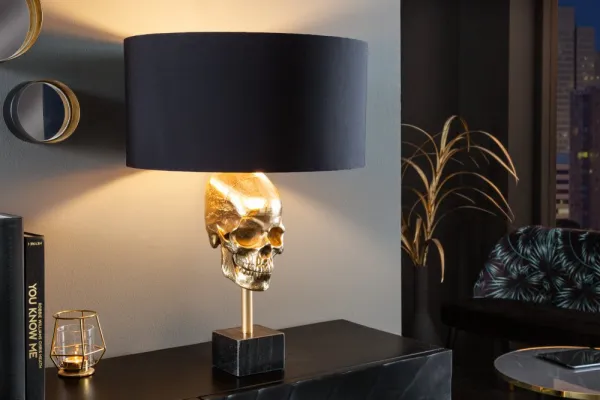 Stolová lampa SUVA Dekorhome Strieborná